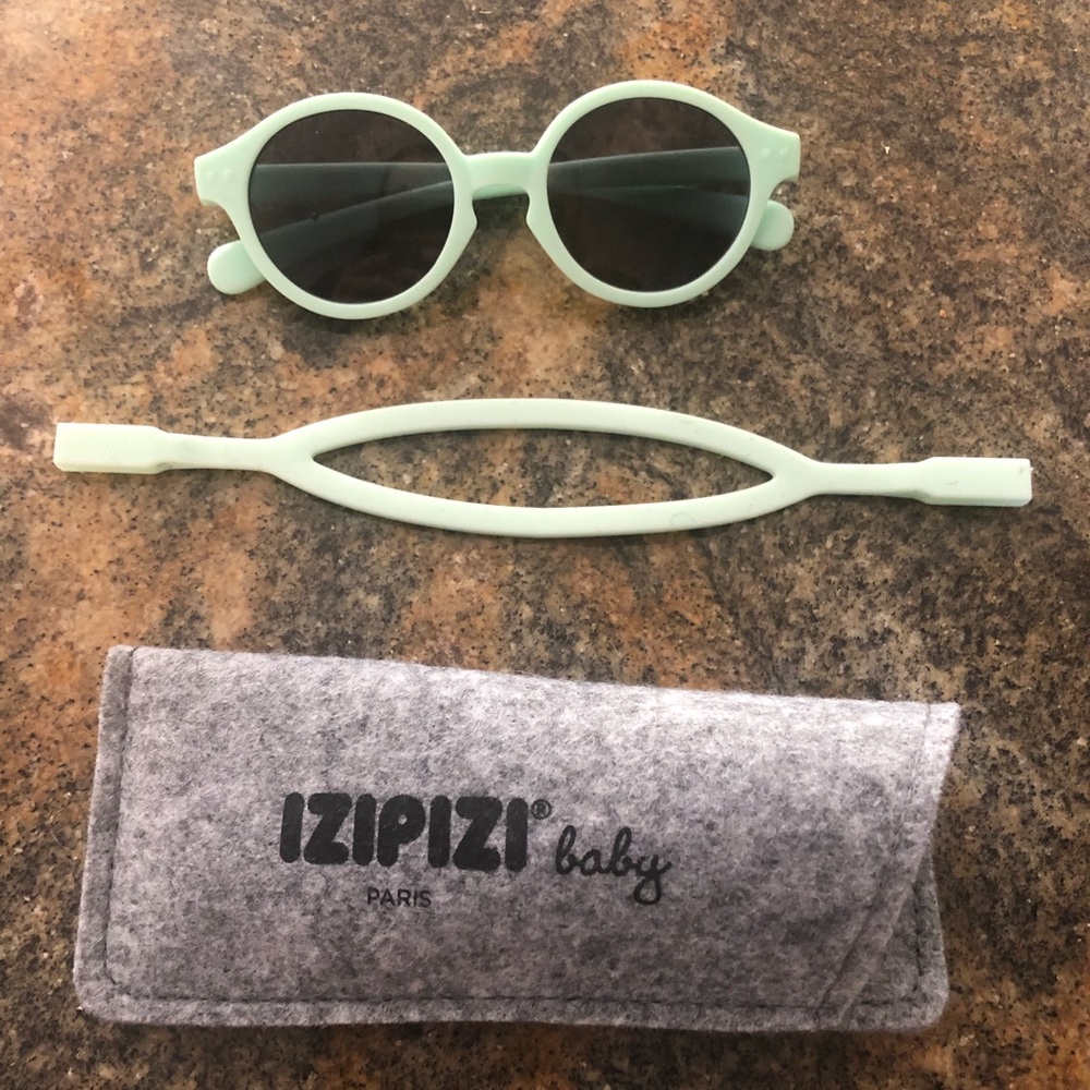 Izipizi baby sunglasses - teal 0-9 months